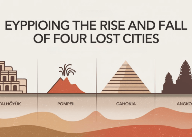 The Rise and Fall of Four Lost Cities: Lessons from Ancient Urban Decline